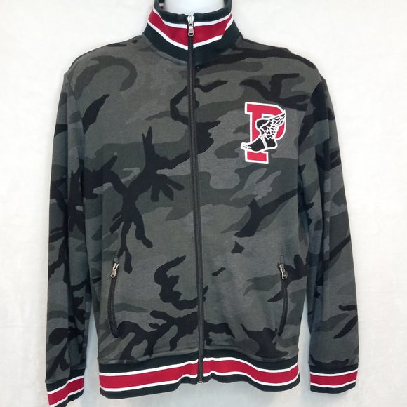 Rare Ralph Lauren P Wing Full Zip Camo Sweatshirt (M)